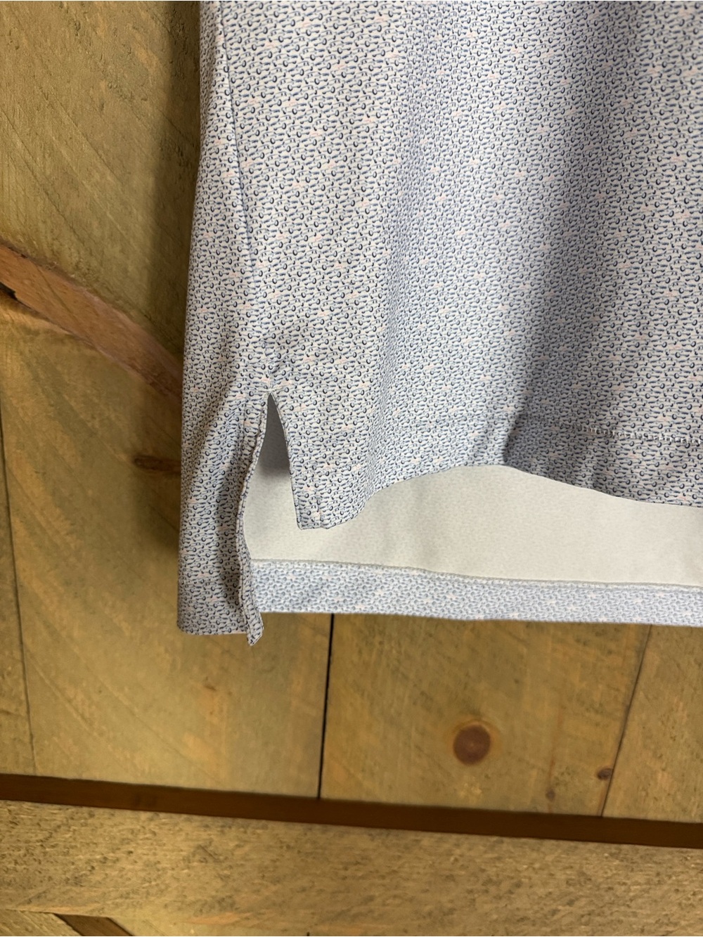 Peter Millar Summer Comfort Hardtop Haven print polo shirt Size Medium - Picture 8 of 13